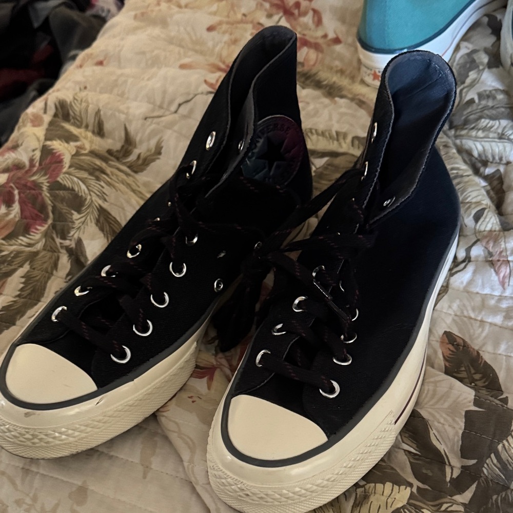 Converse Chuck 70 “Color Fade” Black/Cyber Grey/Deep Sleep High-Top Sneakers - Picture 4 of 12